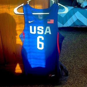 USA basketball jersey LeBron James